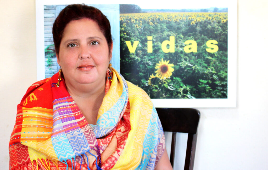 Escritora cubana Leidy Vidal.