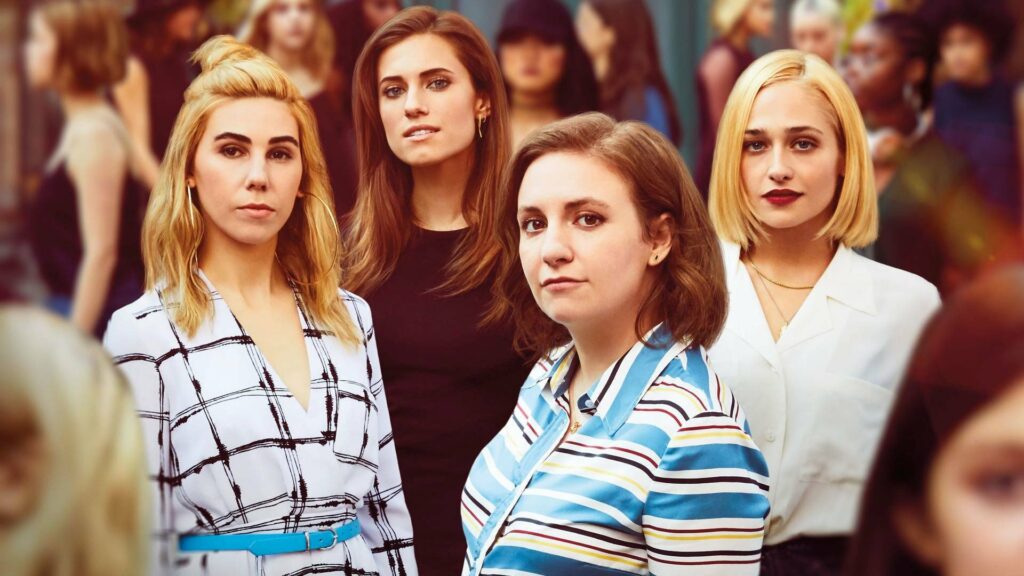 Cartel de la sexta temporada de la serie Girls.