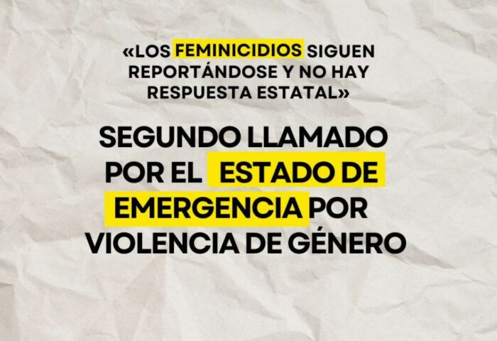 Cartel contra la violencia de género