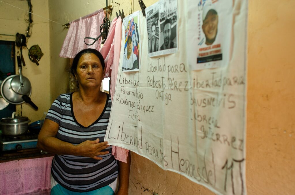 María Luisa, madre de presos políticos cubanos
