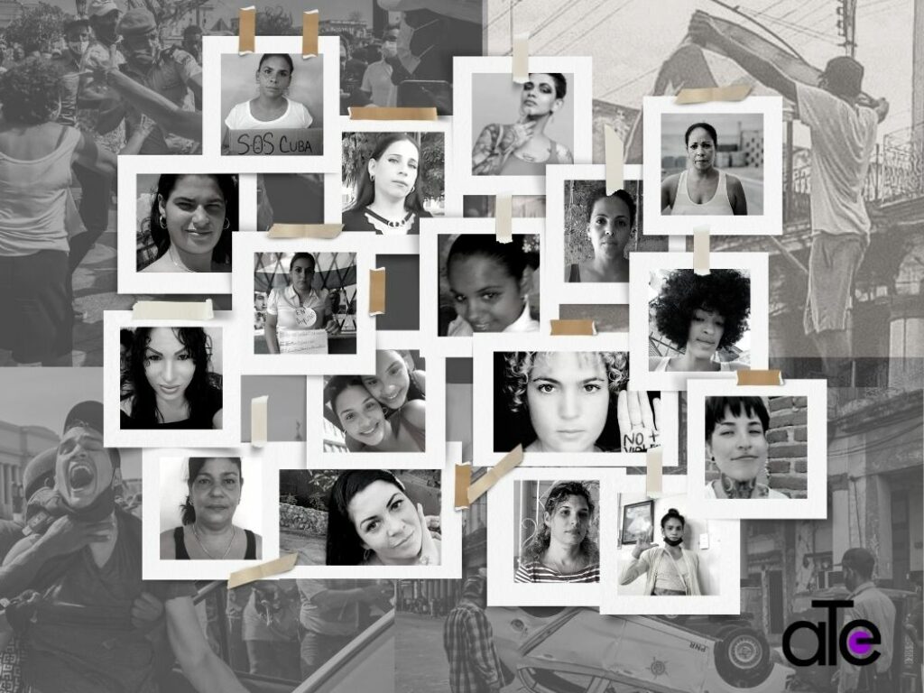 Collage presas politicas cubanas