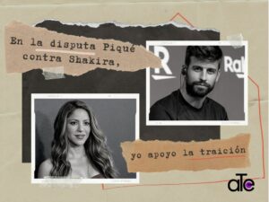 collage de Piqué con Shakira