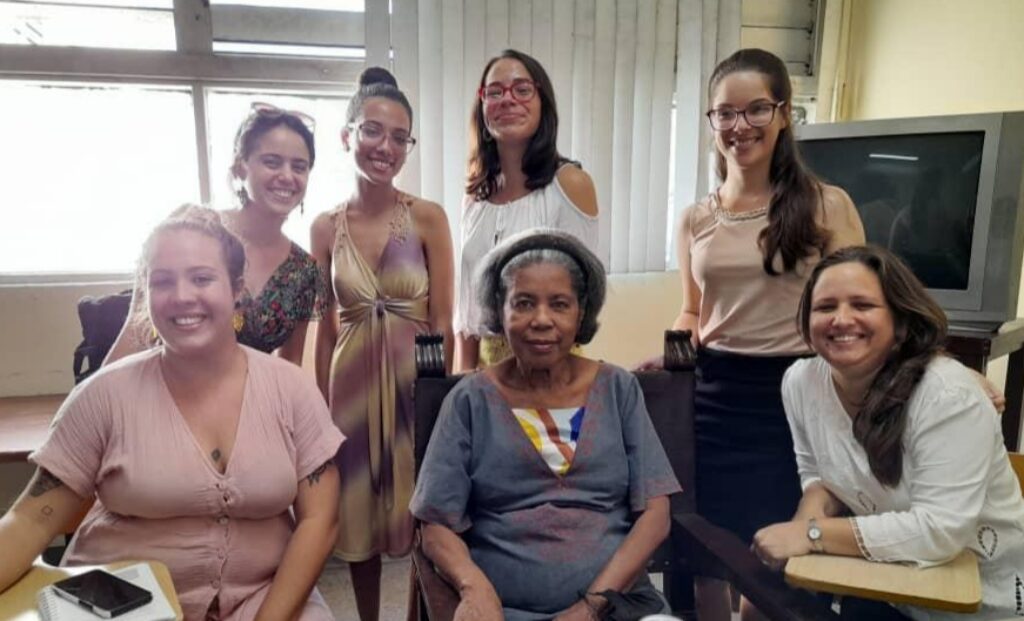 Tribunal de tesis de Nayara Ortega Someillán, Facultad de Artes y Letras, Universidad de La Habana (noviembre de 2022). 