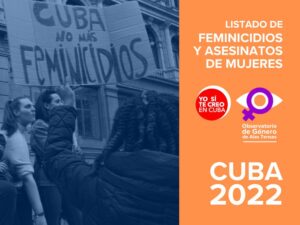Feminicidios en Cuba en 2022