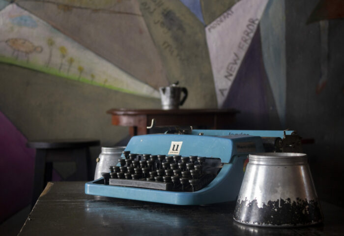 Máquina de escribir.