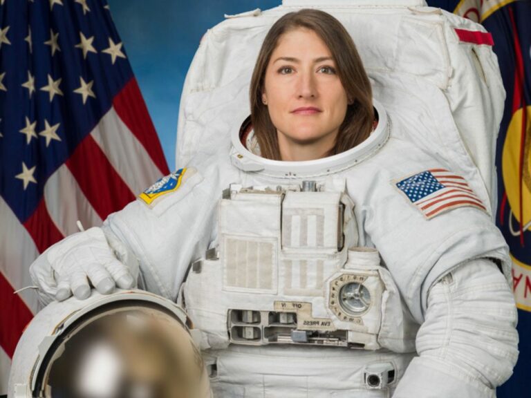 Christina Koch, astronauta estadounidense.