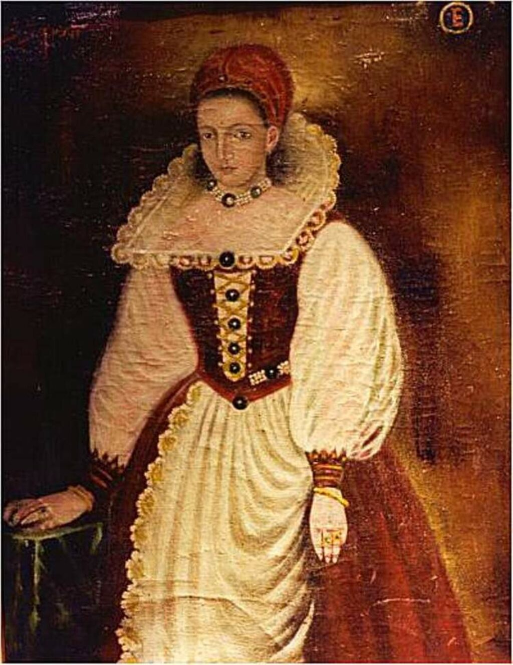 Retrato de Elizabeth Bathory, la condesa sangrienta.