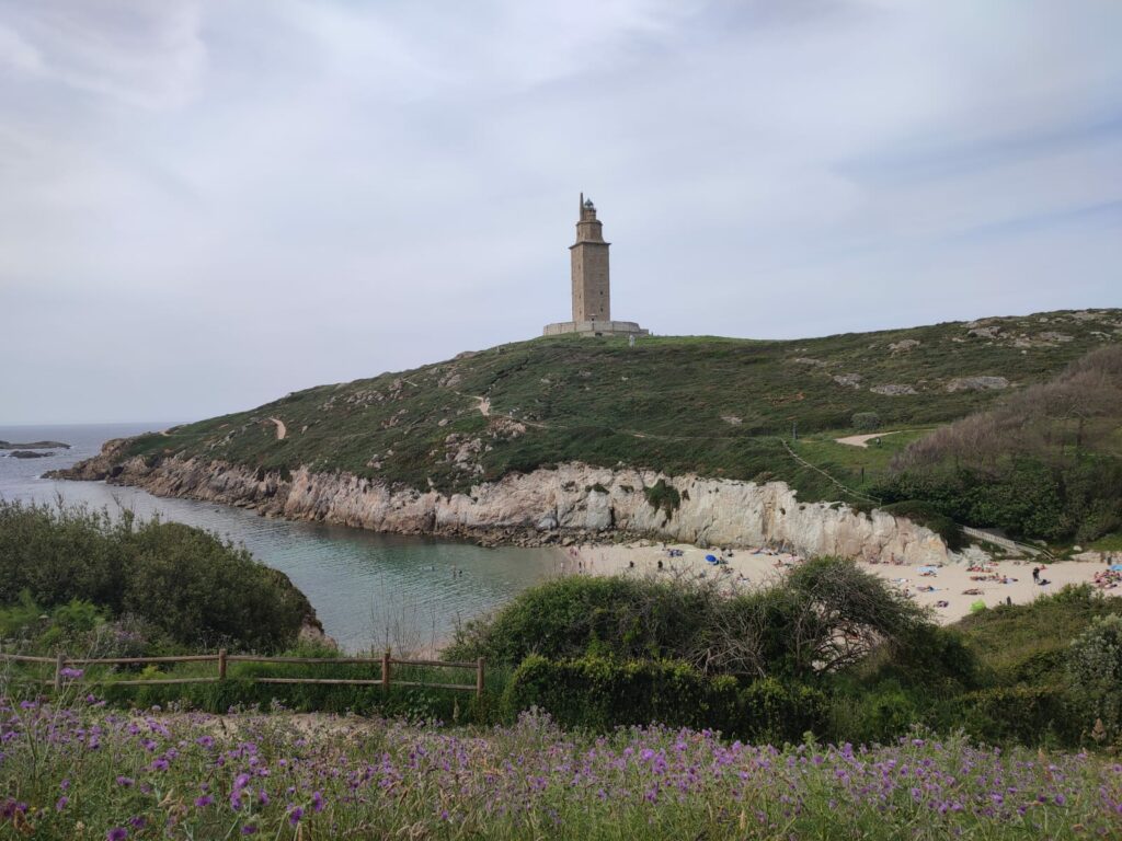 La torre de Hércules. 
Foto: Yudalkis Sarduy