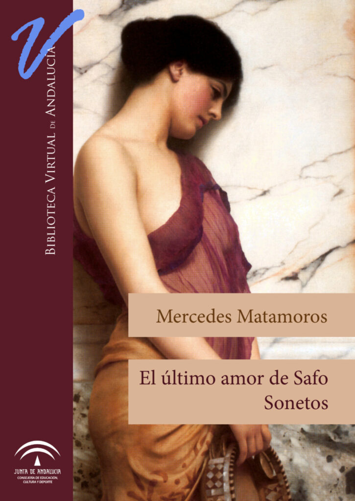 Cubierta de "El último amor de Safo", de Mercedes Matamoros y del Valle.