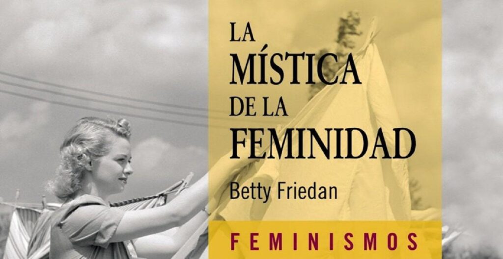 La mística de la feminidad de Betty Friedan, portada.