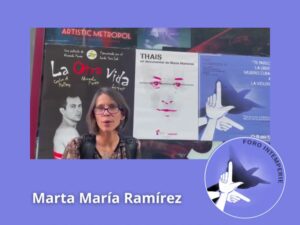 Marta María Ramírez en el Foro Intemperie