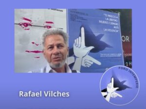 Rafael Vilche durante el Foro Intemperie