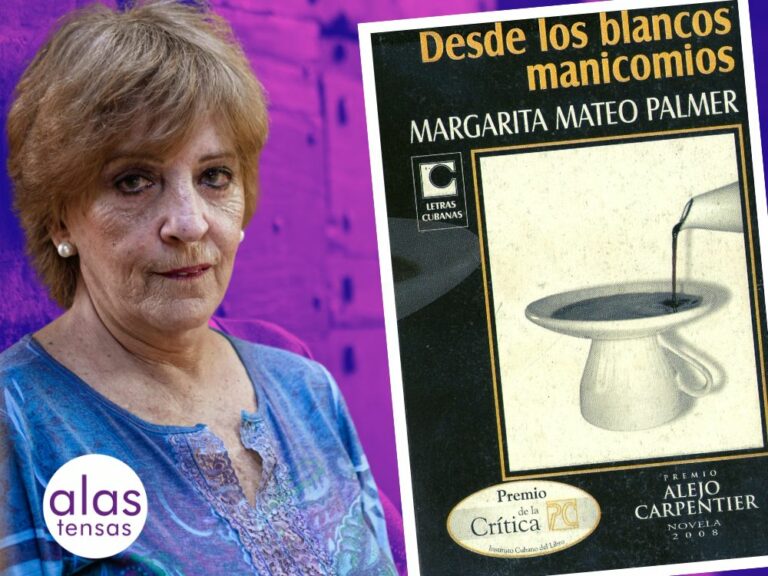 Margarita Mateo y su novela "Desde los blancos manicomios", premio Alejo Carpentier 2007.