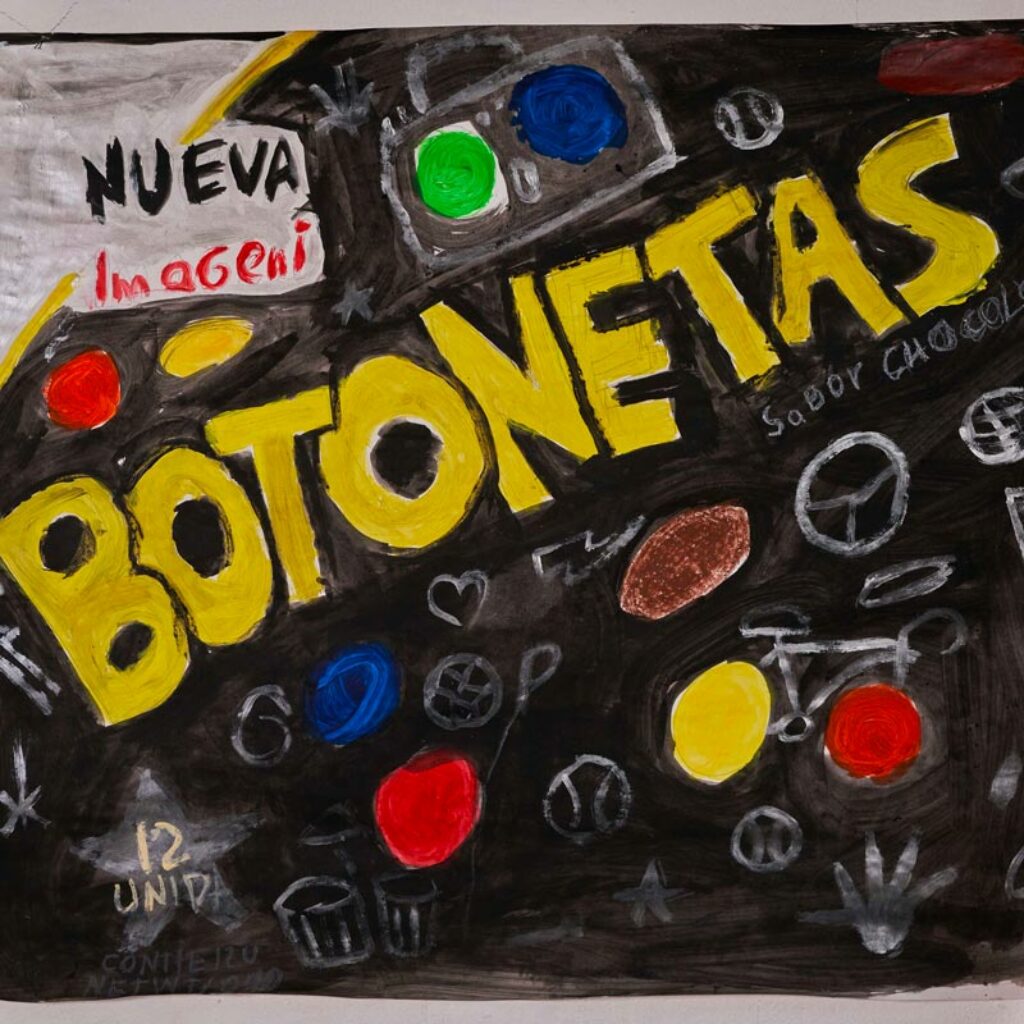 Una de las piezas perteneciente a la serie "Caramelos sin saliva", de Luis Manuel Otero Alcántara.