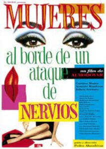 Cartel de la película Mujeres al Borde de un Ataque de Nervios.