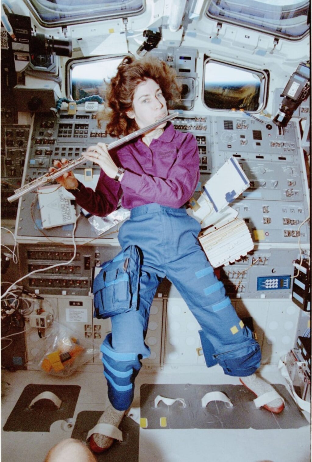 Ellen Ochoa, primera mujer de origen hispano en viajar al Espacio en 1993.