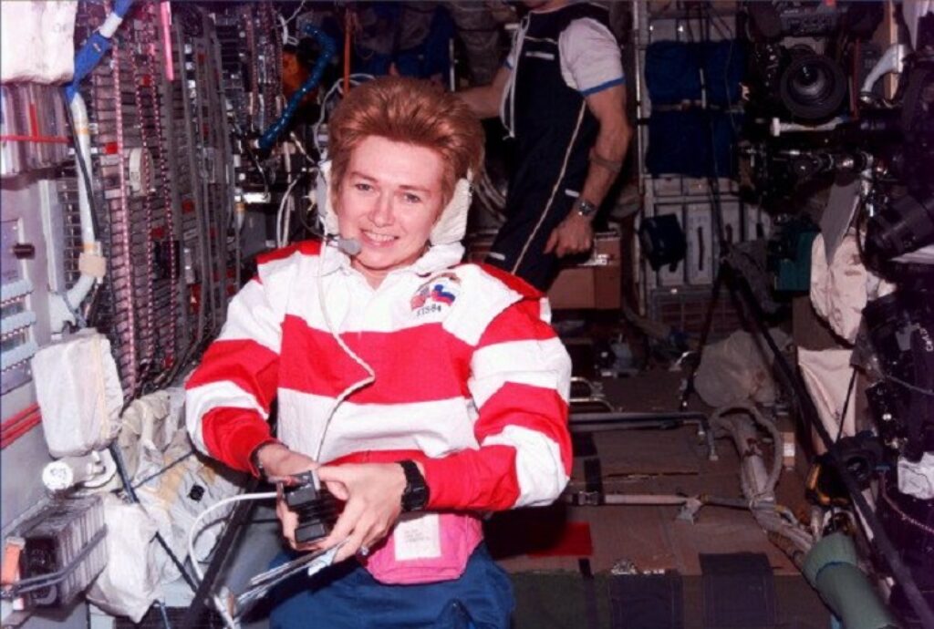 Yelena Kondakova, llevó a cabo dos vuelos espaciales, en 1994 y 1997.