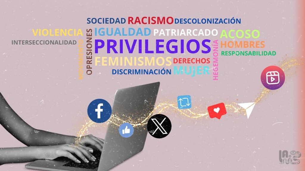Los privilegios ha cobrado relevancia en los debates feministas. Collage de Laura Vargas.