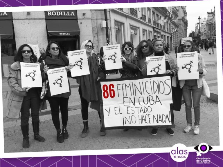 activistas cubanas en Madrid