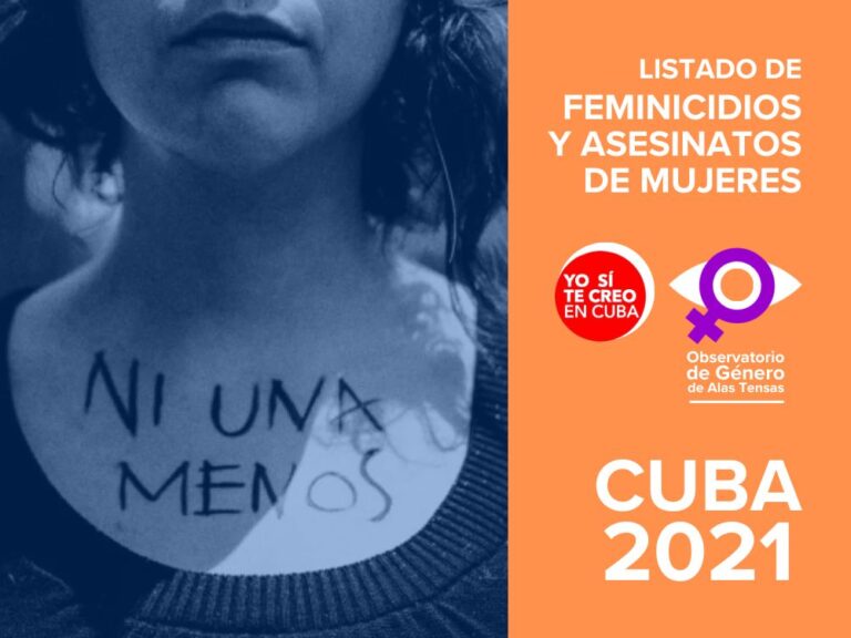 feminicidios en Cuba 2021
