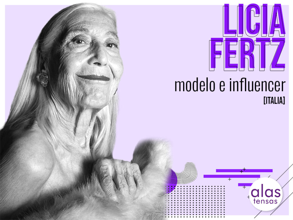 Licia Fertz, influencer de 93 años..