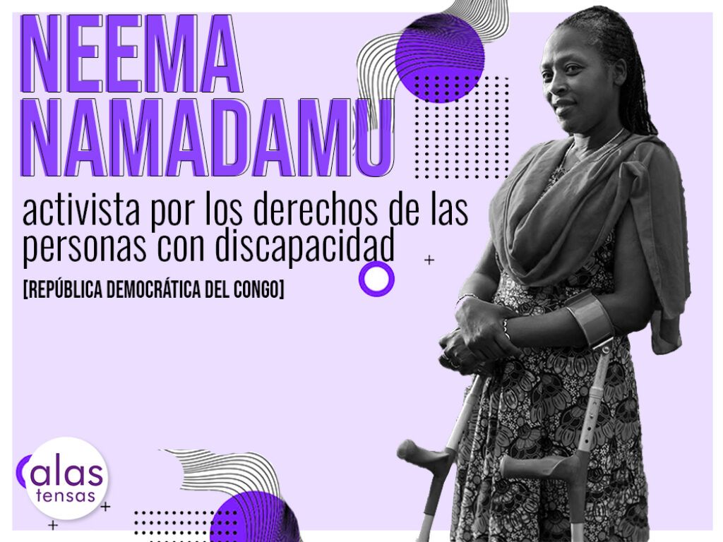 Neema Namadamu, una de las mujeres relevantes de 2023.