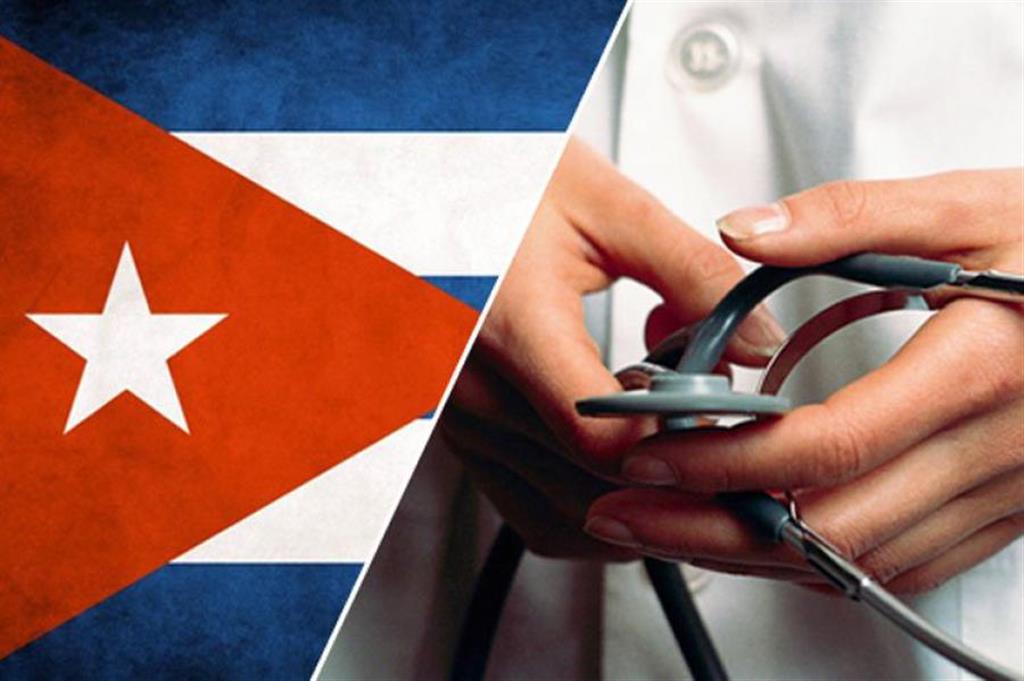 Imagen representativa de las misiones médicas cubanas.
