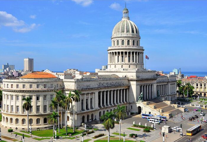 Capitolio de La Habana, sede de la Asamblea Nacional del Poder Popular.