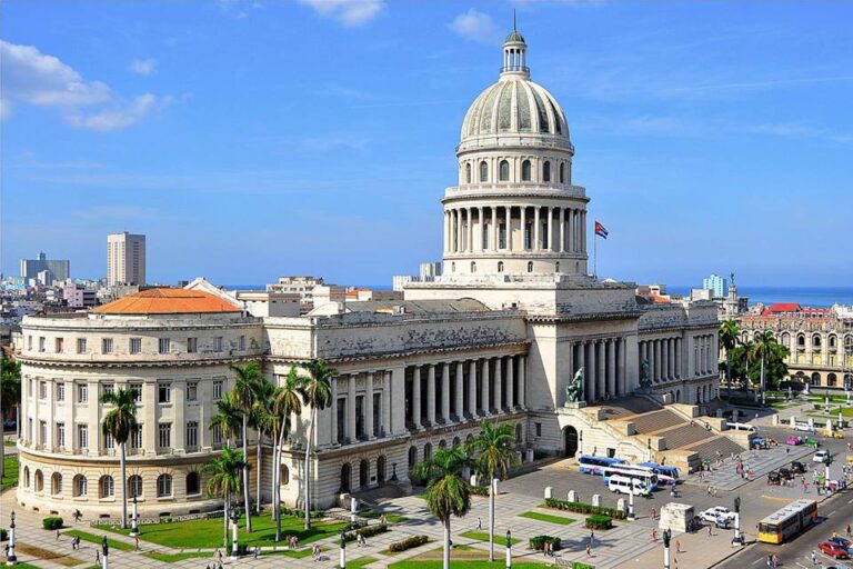 Capitolio de La Habana, sede de la Asamblea Nacional del Poder Popular.