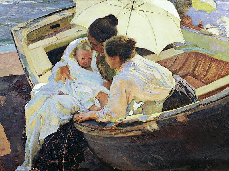 Sorolla El pintor de la luz y las mujeres
