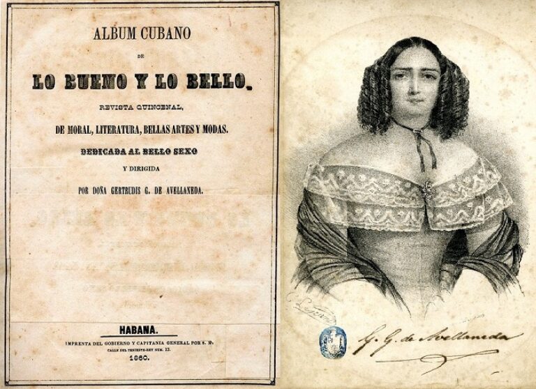 Álbum de lo bello y lo bueno, de Gertrudis Gómez de Avellaneda