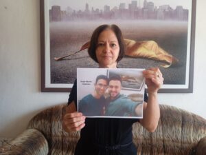 Marta Perdomo madre de dos presos políticos cubanos del 11j