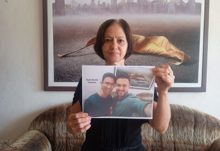 Marta Perdomo madre de dos presos políticos cubanos del 11j