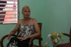 La trans cubana Helen García Urgellés.