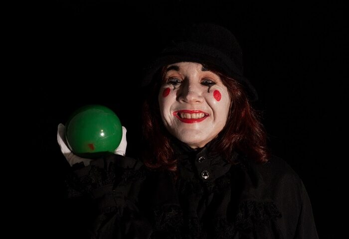 Elizabeth Nande en "El mercader de Venecia" de Perséfone Teatro para la campaña de crowdfunding.