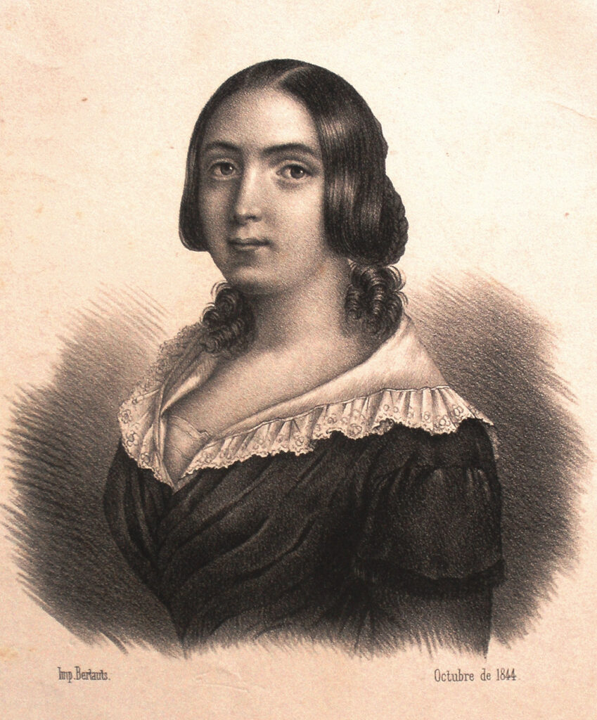 Gertrudis Gomez de Avellaneda (Camagüey, 1814 - Madrid, 1873).