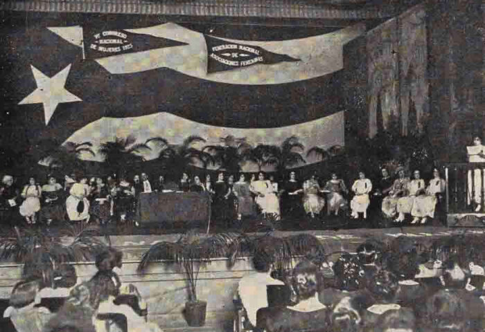 Inauguración del Congreso Nacional de Mujeres.