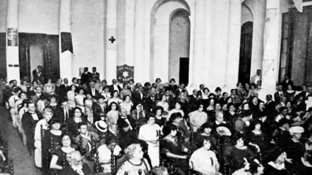 Primer Congreso Nacional de Mujeres, Gran Teatro de La Habana, abril de 1923.