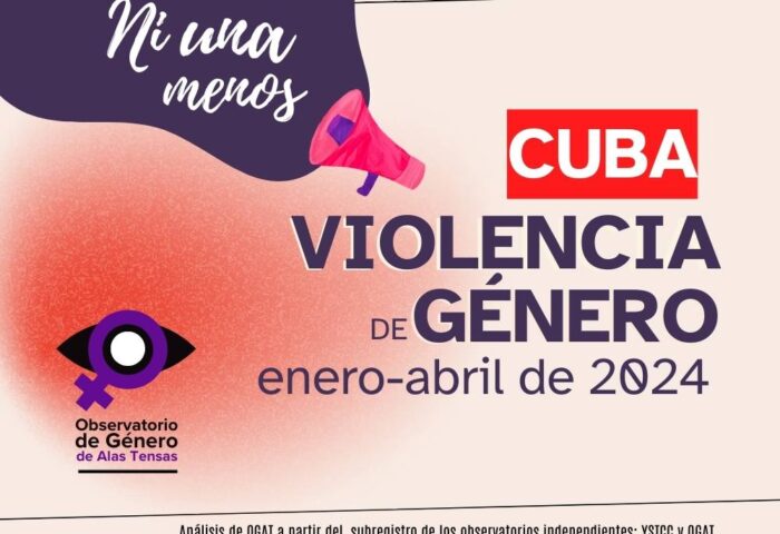 ilustración sobre infografía de feminicidios en Cuba