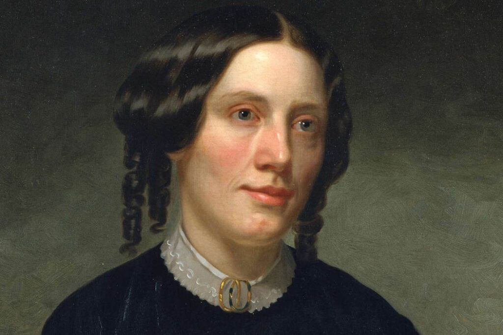 Harriet Beecher Stowe (Connecticut, 1811 - Hartford, 1896), escritora feminista y abolicionista estadounidense.