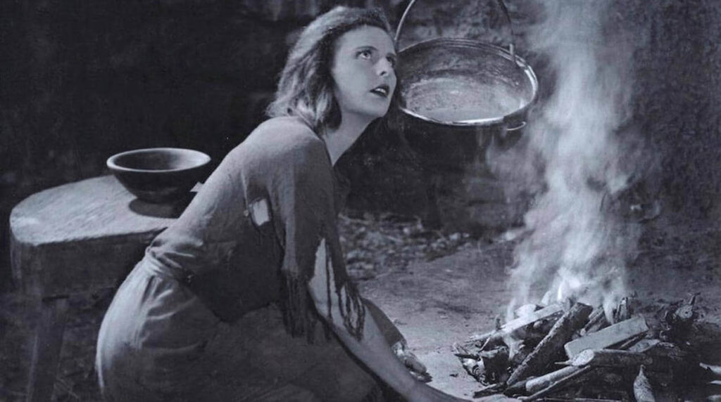 Leni Riefenstahl, en "La luz azul" (1932), su debut como directora.