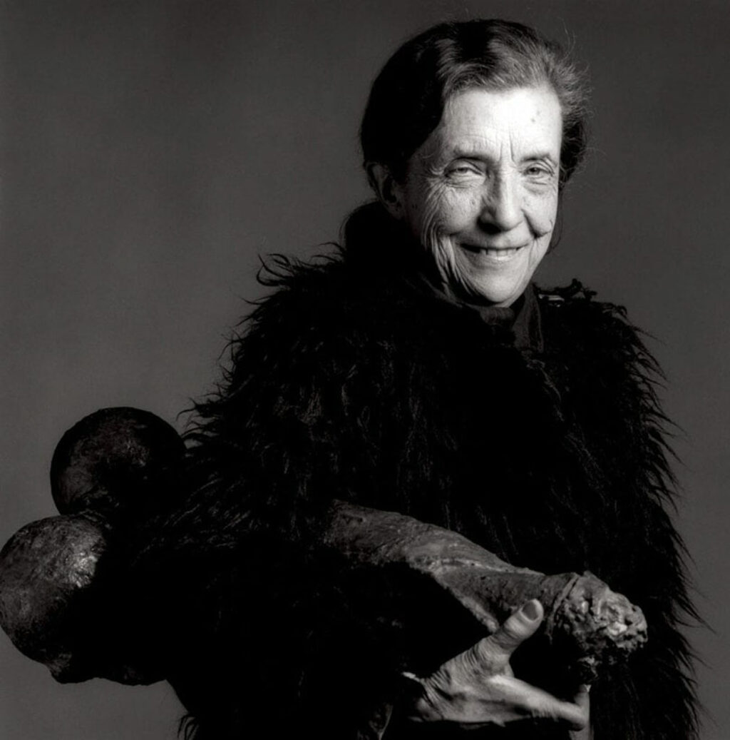 Louis Bourgeois (1911-2010), artista y escultora franco-americana.