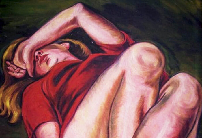 Fragmento de "Adolescencia" (1939), de Débora Arango.