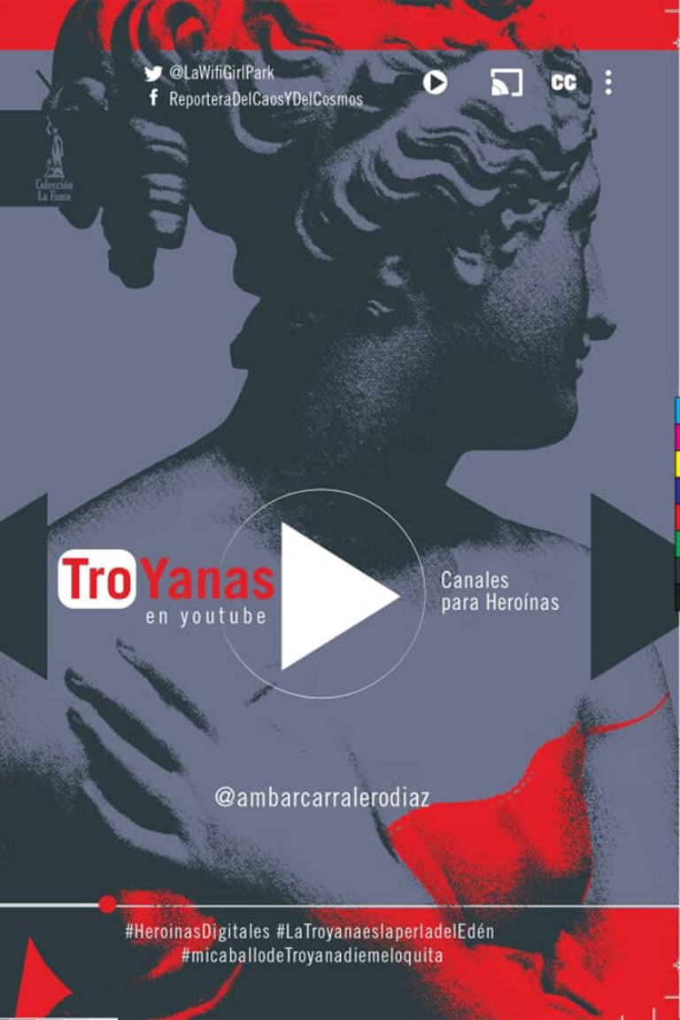 "Troyanas en Youtube" (2024), libro de Ámbar Carralero Díaz.