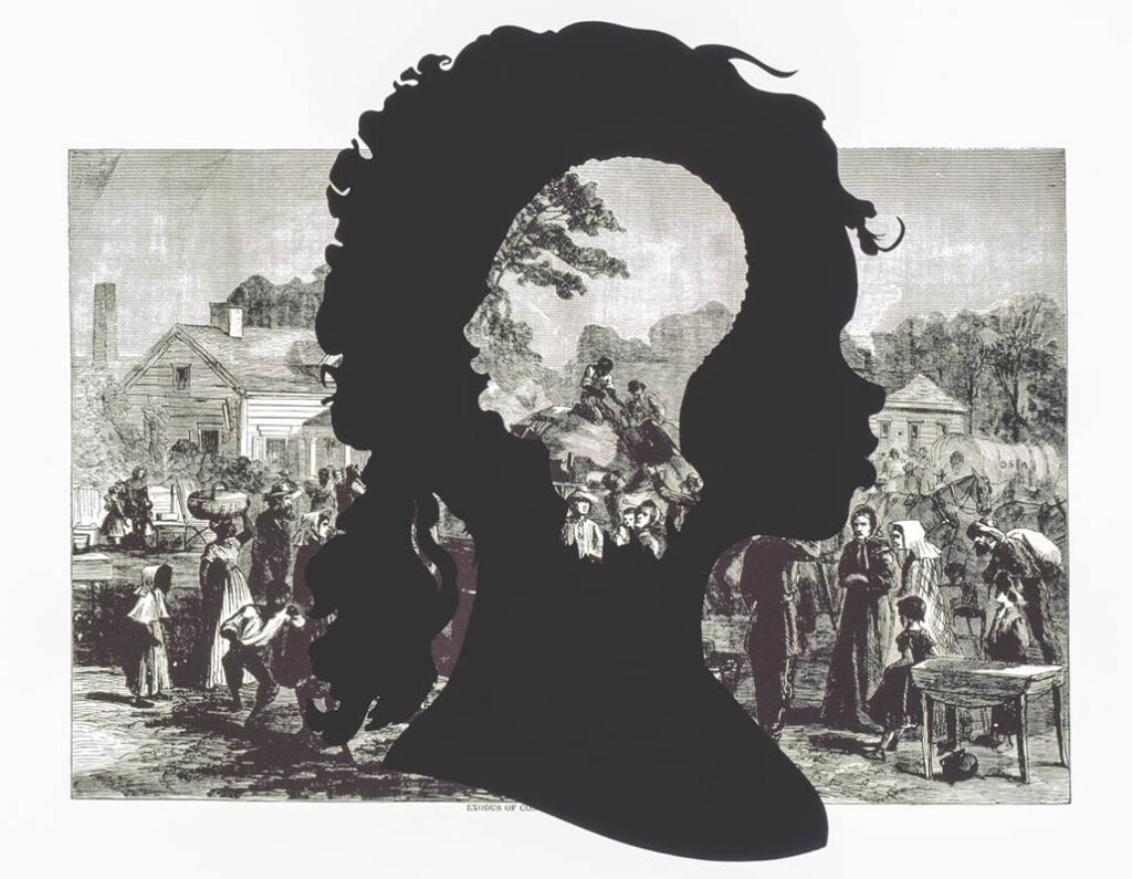 Kara Walker: "Cut to the Quick" (2021).