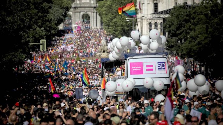 Desfile del Orgullo LGTBI en Madrid