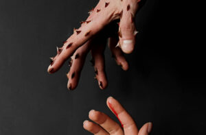 Violencia de género. Foto: Anna Shevchuk (fragmento).