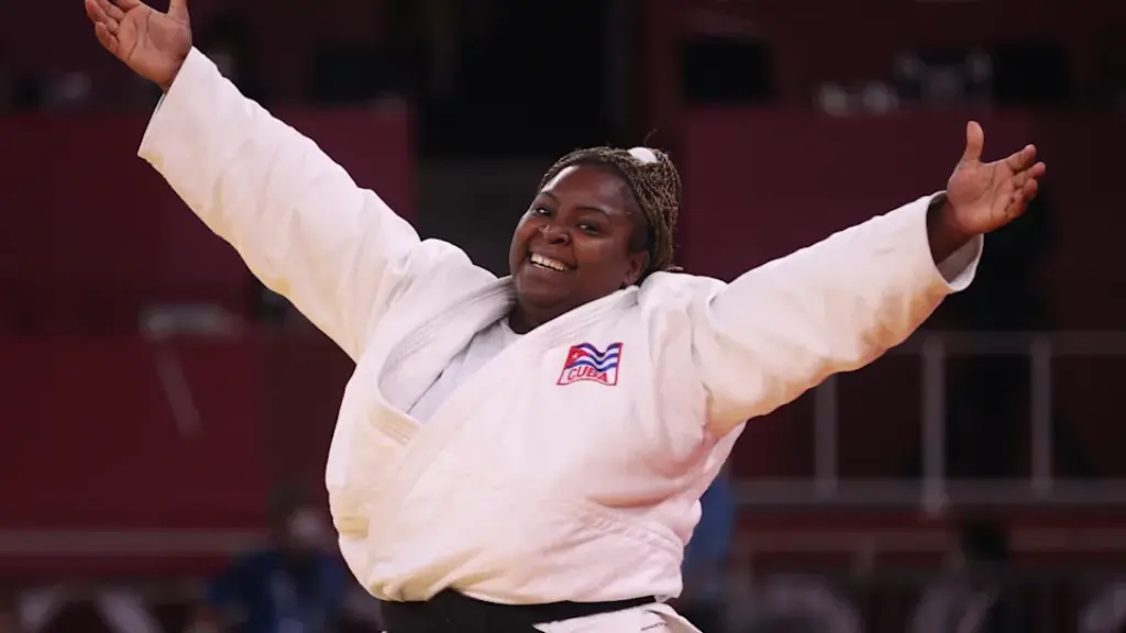 La judoca cubana Idalys Ortiz.