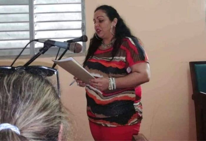 La ex jueza cubana Melody González.