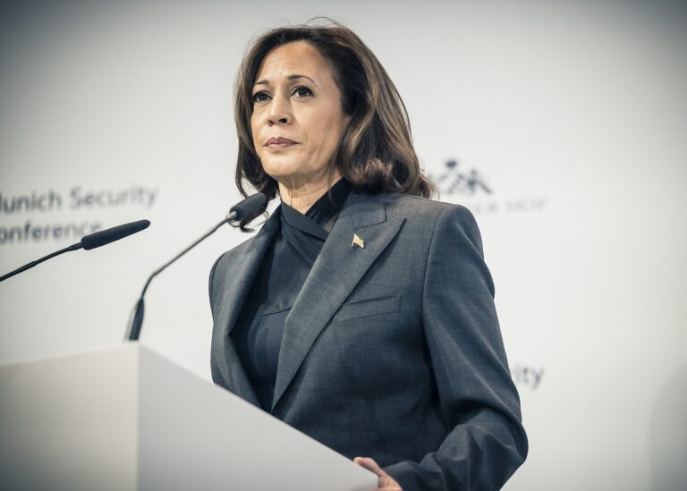 La vicepresidenta estadounidense Kamala Harris.